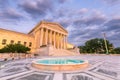 United States Supreme Court Building in Washington, DC, USA Royalty Free Stock Photo