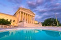 United States Supreme Court Building in Washington DC, USA Royalty Free Stock Photo