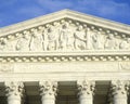United States Supreme Court detail Royalty Free Stock Photo