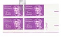 UNITED STATES: Eleanor Rossevelt, 5c U.S, Postage, printed in USA, honoring the first lady. CIRCA 1963 Royalty Free Stock Photo