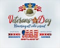 United States, Veteran`s day, sales and commercial events