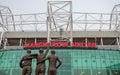 United Trinity closeup at Old Trafford