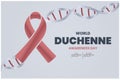 Uniting for Strength World Duchenne Awareness Day Royalty Free Stock Photo