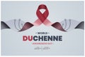 Uniting for Strength World Duchenne Awareness Day Royalty Free Stock Photo