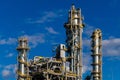 Units for nitric acid production on fertilizer plant Royalty Free Stock Photo