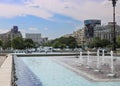 Unity Square, Bucharest, Romania Royalty Free Stock Photo