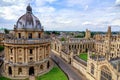 Univerity of Oxford City in Oxfordshire England Royalty Free Stock Photo