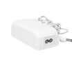 Universal adaptor isolated on white background. Europe and asia adapter for charger. Clipping paths