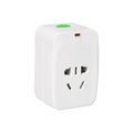 Universal adaptor isolated on white background. Europe and asia adapter for charger. Clipping paths