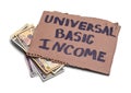 Universal Basic Income Royalty Free Stock Photo