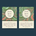 Universal Boho Paisley Greeting Card Templates