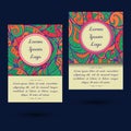 Universal Boho Paisley Greeting Card Templates