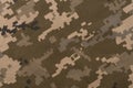 Universal camouflage pattern army combat uniform digital camo.