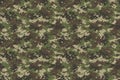 Universal Camouflage Pattern Clipart and Vector Graphic