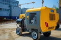 Universal compressor on construction site