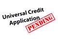 Universal Credit Application Pending