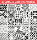Universal different vector seamless patterns Royalty Free Stock Photo