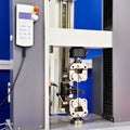 Testing tensile machine Royalty Free Stock Photo