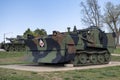 FORT LEONARD WOOD, MO-APRIL 29, 2018: Military Universal Engineer Tractor