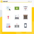 9 Universal Flat Colors Set for Web and Mobile Applications easter, christian, wearable, celebration, analytics