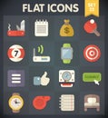 Universal Flat Icons for Web and Mobile Set 22