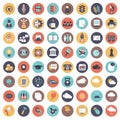 Universal icon set for websites and mobile applications