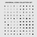 Universal icons Collection