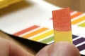 Universal indicator paper Royalty Free Stock Photo