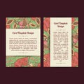Universal Isolated Spring Card Templates
