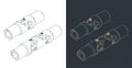 Universal joint isometric blueprints