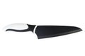 Universal kitchen knife with black