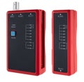 Universal LAN cable tester with support for RJ45, RJ11, and BNC connectors included Royalty Free Stock Photo
