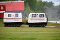 Universal mobile complex for rescue and fire fighting in hard-to-reach places at the Noginsk rescue center during the Internationa