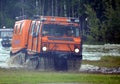 Universal mobile complex for rescue and fire fighting in hard-to-reach places at the Noginsk rescue center.