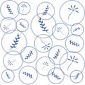 Universal ornamental vector seamless patterns. Endless texture for wallpaper, pattern fills, web page background, surface textures