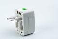 Universal plug adapters for travel Royalty Free Stock Photo