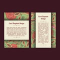 Universal Spring Summer Card Templates