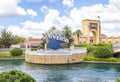 Universal Studios Earth Globe And Entrance