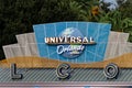 Universal Studios  entrance Orlando in August 2019 Royalty Free Stock Photo