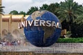 Universal Studios globe Orlando in August 2019 Royalty Free Stock Photo