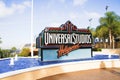 The Universal Studios Hollywood sign