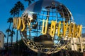Universal Studios Iconic Globe Royalty Free Stock Photo