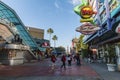 Universal Studios Orlando - City Walk Royalty Free Stock Photo