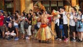 Universal Studios Singapore Parade Crowd