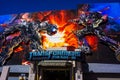 Universal Studios Transformers Ride Royalty Free Stock Photo