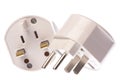 Universal Travel Adapter Isolated Royalty Free Stock Photo