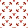 Universal vector badge Soviet Union stars seamless
