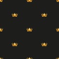 Universal vector seamless patterns tiling. Royal Royalty Free Stock Photo