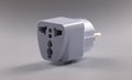 Universal white plugs adapter, adapter to put in sockets