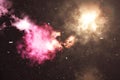 Universe filled with stars, nebula and galaxy, space dust in the universe, beautiful background with stars, 3d rendering Royalty Free Stock Photo